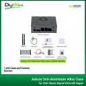 Jetson Orin Aluminum Alloy Case for Orin Nano Super/Orin NX Super with Case and Camera Bracket