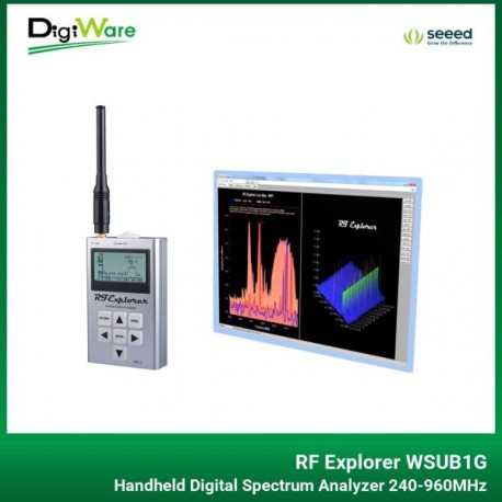 RF Explorer WSUB1G Handheld Digital Spectrum Analyzer 240-960MHz