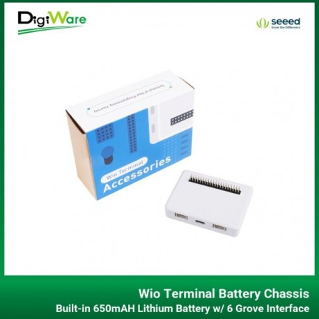 Wio Terminal Battery Chassis Built-in 650mAH Lithium Battery w/ 6 Grove Interface