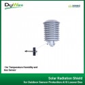 Solar Radiation Shield for Outdoor Sensor Protection A10 Louver Box for Temperature Humidity and Gas Sensor