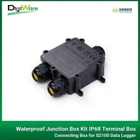 Waterproof Junction Box Kit IP68 Terminal Box Connecting Box for S2100 Data Logger