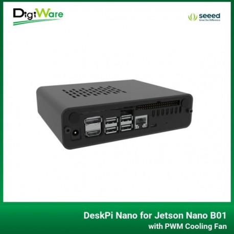 DeskPi Nano for Jetson Nano B01 with PWM Cooling Fan