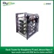 Rack Tower for Raspberry Pi and Jetson Nano 4 layer acrylic case with RGB fan for cluster and NAS
