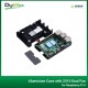 Aluminium Case with 2510 Dual Fan for Raspberry Pi 4