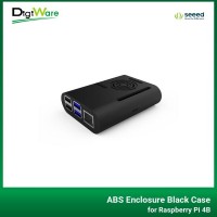 ABS Enclosure Black Case for Raspberry Pi 4B