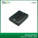 Mini Bread Board 4.5x3.5cm 170 Holes - Black
