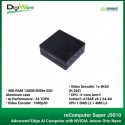reComputer Super J3010 Advanced Edge AI Computer with NVIDIA Jetson Orin Nano 4GB RAM 128GB NVMe SSD Aluminum case