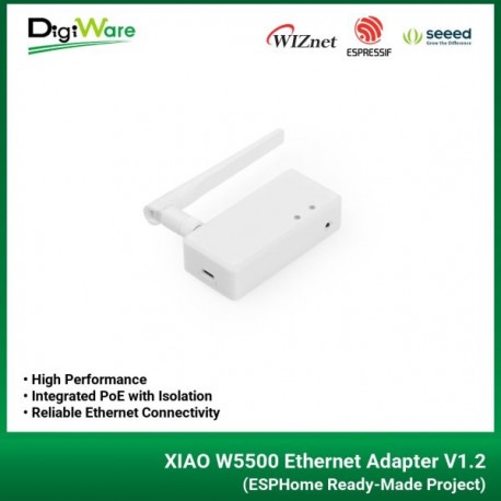 XIAO W5500 Ethernet Adapter V1.2 (ESPHome Ready-Made Project)