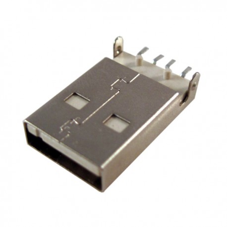 Soket USB Male Tipe A PCB SMD 4 Pin