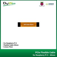 PCIe Flexible Cable for Raspberry Pi 5 Suitable for Various Raspberry Pi 5 PCIe HATs - 40mm