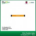 PCIe Flexible Cable for Raspberry Pi 5 Suitable for Various Raspberry Pi 5 PCIe HATs - 70mm