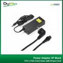 Power Adapter 3P Black 19V 4.74A 5.5x2.5mm with Power Cord