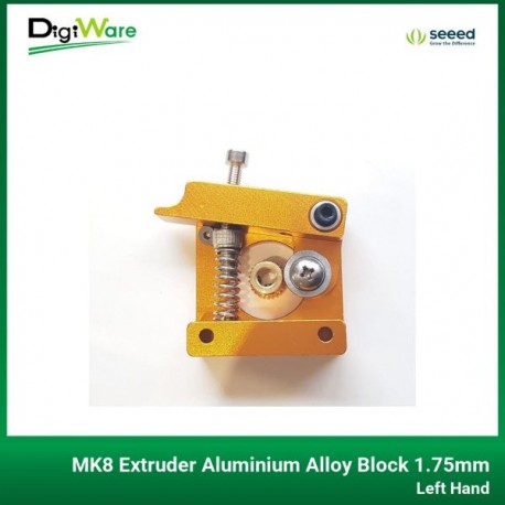 MK8 Extruder Aluminium Alloy Block 1.75mm - Left Hand