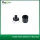 Tactile Switch 6x6x8mm + Black Cap