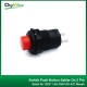 Switch Push Button Saklar On 2 Pin Bulat 3A 125V 1.5A 250V DS-427 Merah