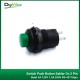 Switch Push Button Saklar On 2 Pin Bulat 3A 125V 1.5A 250V DS-427 Hijau