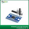 8 Channel Level Logic Converter TTL Bidirectional 3.3V - 5V