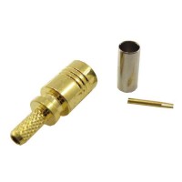 Female Straight Tin Plate SMB Connector for RG174 cable