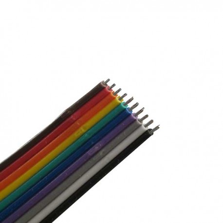 Flat Rainbow Ribbon Cable Kabel Pelangi 10 Pin