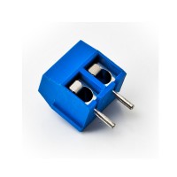 Terminal Block PCB 2 Pin 5.08mm Biru