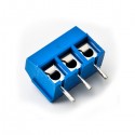 Terminal Block PCB 3 Pin 5.08mm Biru