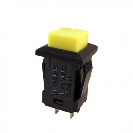 Pushbutton Switch DDS-3429 Yellow Off On