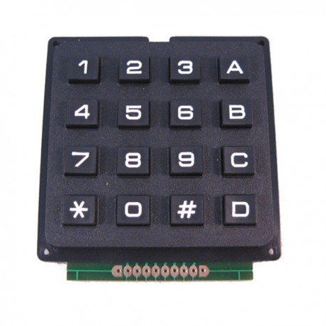 Keypad Rubber Matriks 4x4 KW2