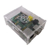 Raspberry Pi Type B Case, Acrylic Clear IC01