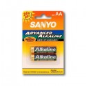 Battery alkaline AA size (2pc) Sanyo