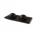 Rubber Foot Dome Shape /w adhesive (6mm x 11mm)