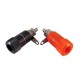 Banana Jack 4mm /w binding (merah &amp hitam)