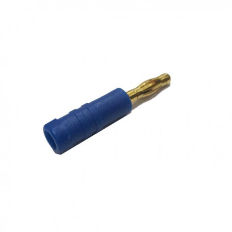 KBG-4 4mm Plug Gold (blue)