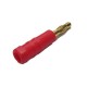 KBG-4 4mm Plug Gold (red)