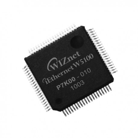 W5100 Hardwired TCP/IP PHY Embedded Chip