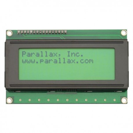 Serial LCD - Parallax 4 x 20 Backlit