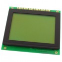 Graphic LCD 128x64, STN, Yellow Green Background, Yellow-Green Backlight, 78.0 x 70.0 x 13.0