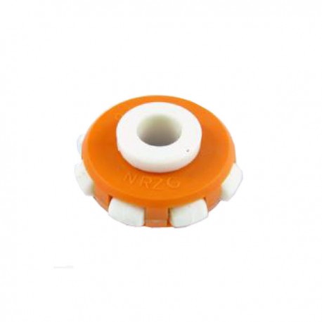 Roda Omni Wheel Plastik 41mm Orange