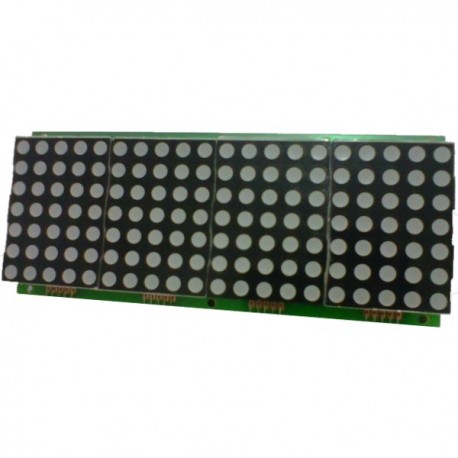 LED Dot Matrix Display Unit 20x7 Merah RLD-420