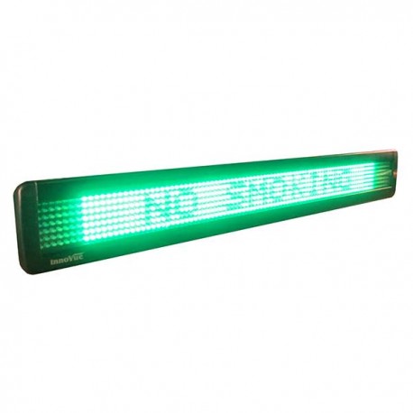 LED Message Display w/ 95 Pixels Width, 83,5x9,8x3,5cm, single line, 7x95 dots, Green