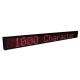 Moving Sign 144x10cm, 16 char, warna merah, PC &amp Keyboard