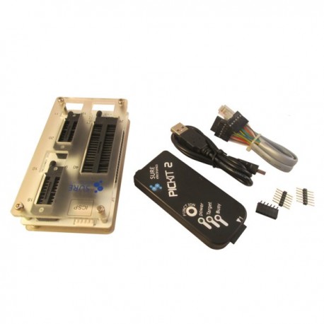 Mini PICkit 2 &amp MCU Universal ZIF socket use with PICkit 2 / PICkit 3