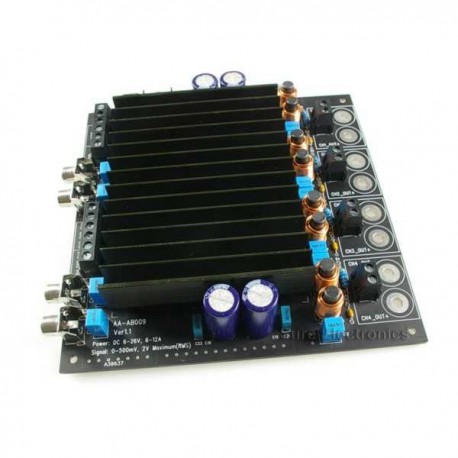 D-class Audio Amplifier Board 4 x 100W