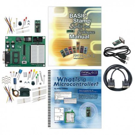 BASIC Stamp Discovery Kit - Serial &amp USB Compatible