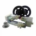 Motor DC Gearbox Plastic Right Angle Wheel Set DT-ROBOT