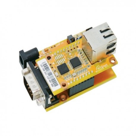 WIZ550S2E-232 Serial to Ethernet Module with RS232 Base Board