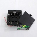 Project Box Enclosure Plastic Battery Box w/ Lead-wire for AAx3