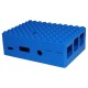 Pi-Blox Enclosure for the Raspberry Pi B+ or Pi 2 Uk. (L) 88.8mm × (W) 64.5mm × (H) 30.5mm, Blue (CBPIBLOX-BLU)