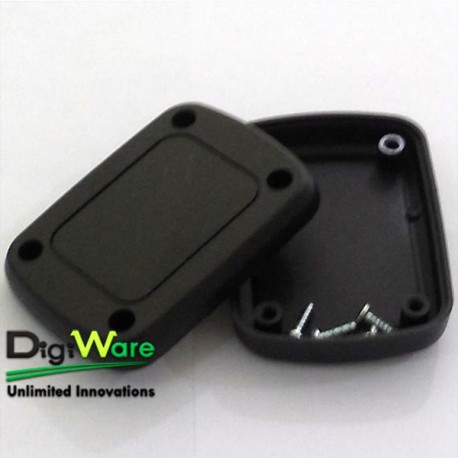 Case 2.75x2.0x0.8 inch with Screw Black (S3A-272008)