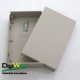 Project Box Enclosure Plastic UL94V-0 Flame-resistant type LightGray