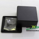 Project Box Enclosure Plastic Plastic Case Black 80x80x40mm